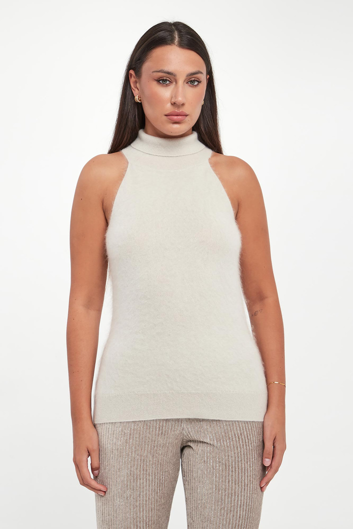 Sweter damski bez rękawów Panfilo MM