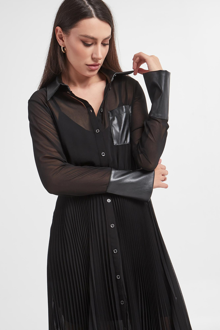 Sukienka plisowana PATRIZIA PEPE