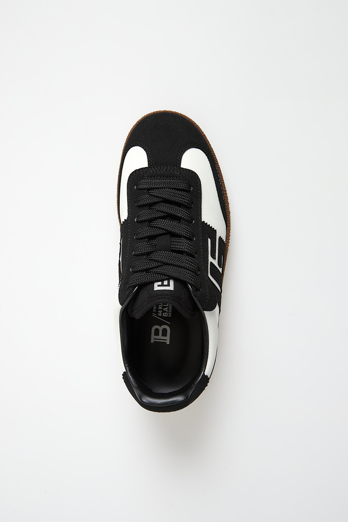 Sneakersy damskie skórzane BALMAIN