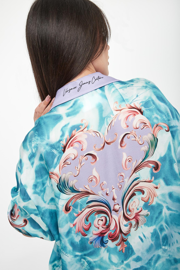 Koszula damska ze wzorem VERSACE JEANS COUTURE