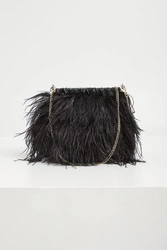 Torebka damska z piórami PATRIZIA PEPE