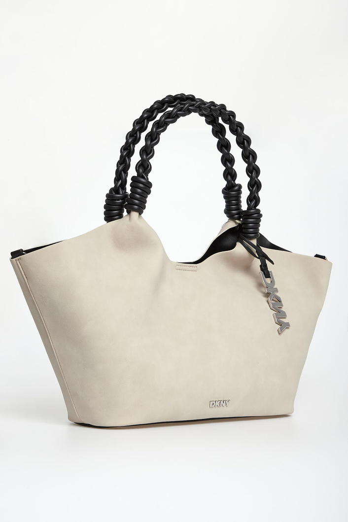 Torebka damska z imitacji zamszu Paula DKNY