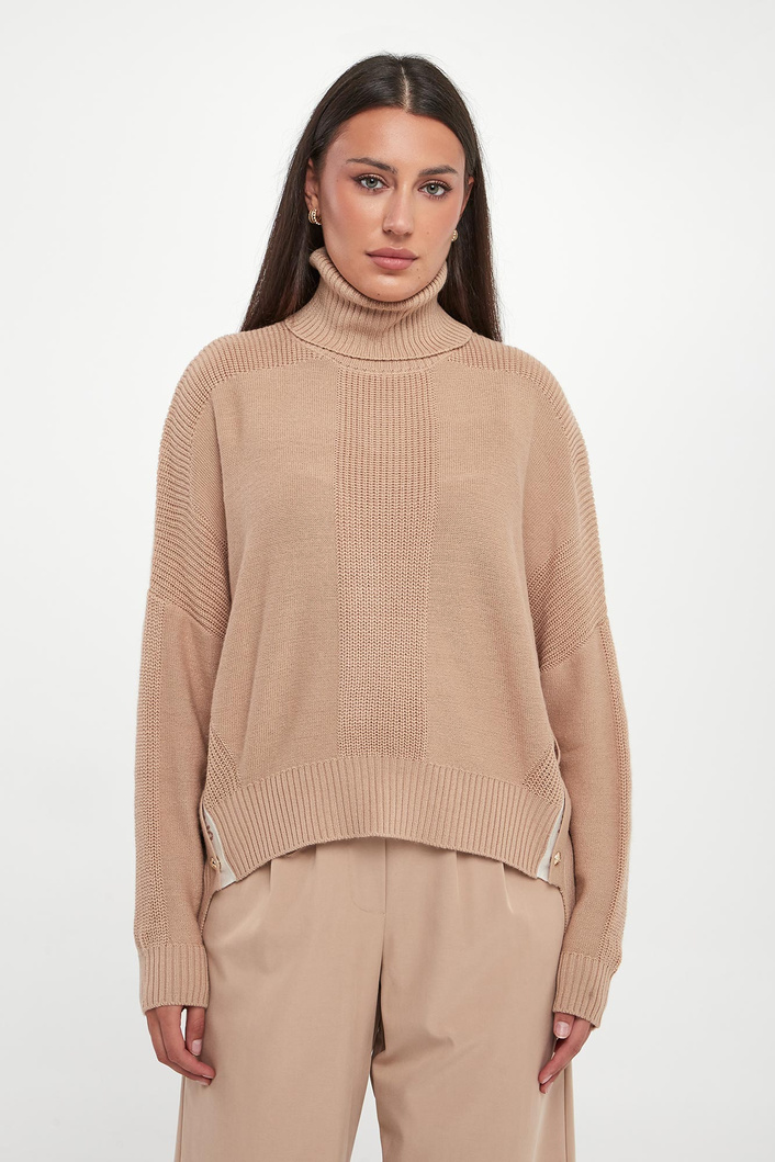 Sweter damski z golfem LIU JO