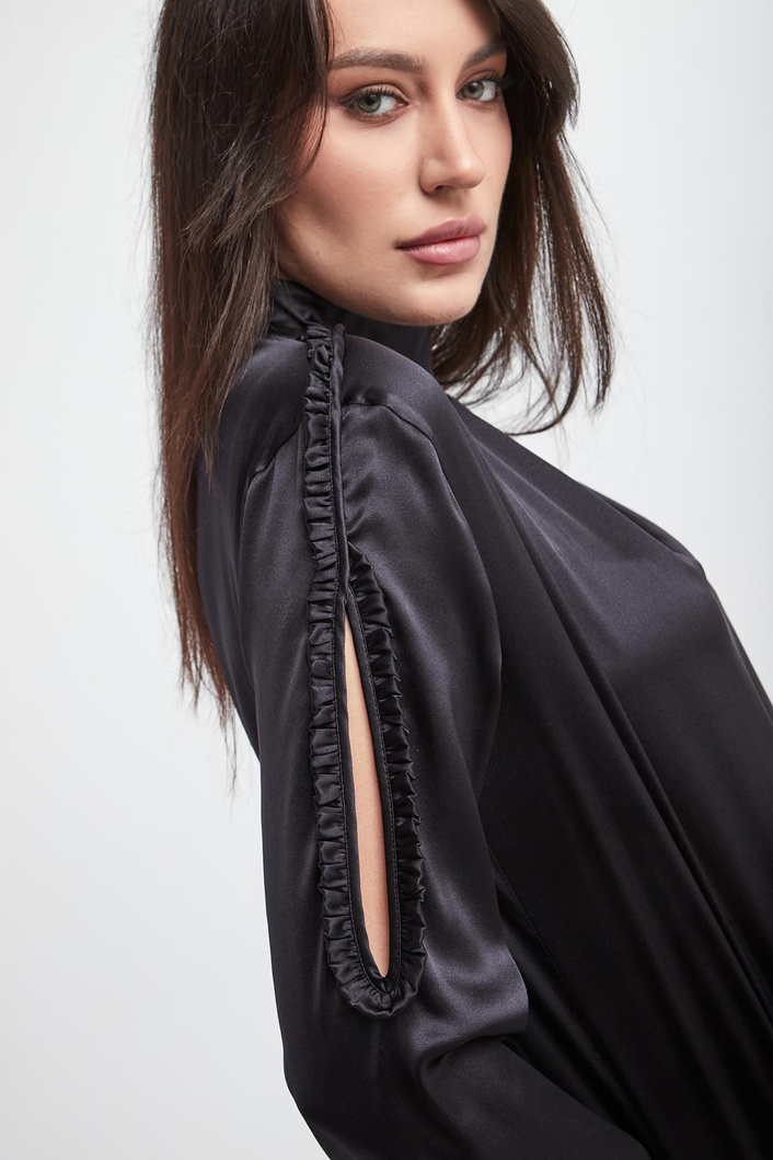 Bluzka damska jedwabna Buck PINKO