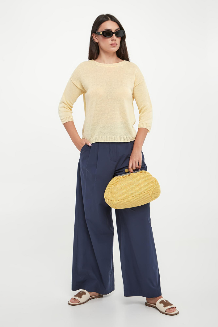 Sweter damski lniany Cannone WEEKEND MAX MARA