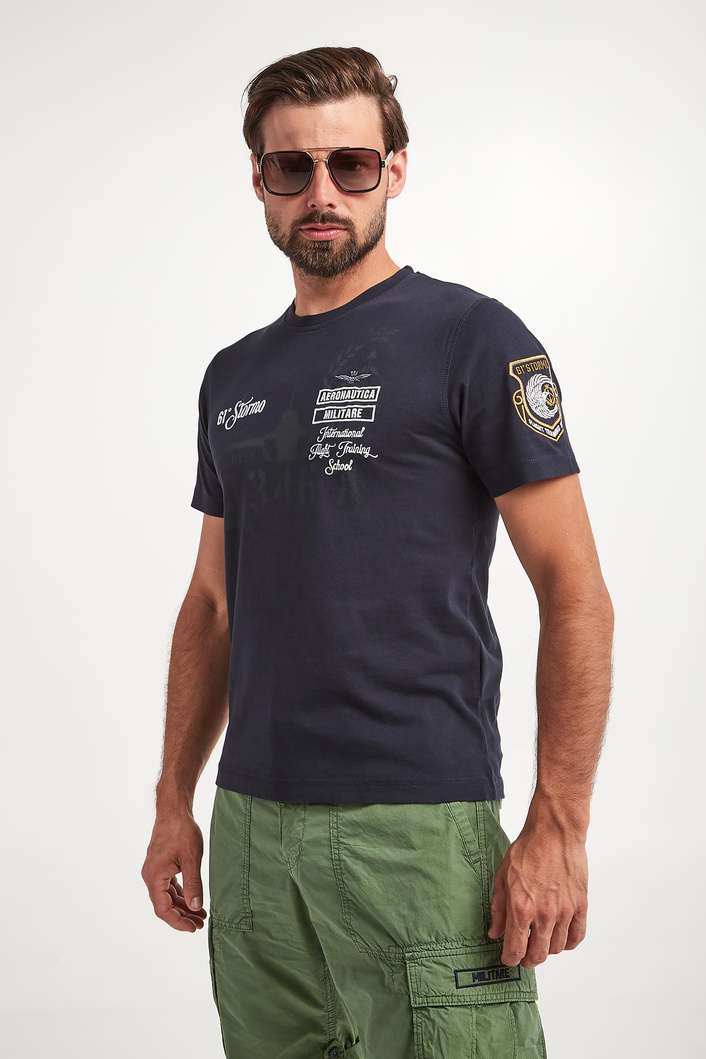 T-shirt męski AERONAUTICA MILITARE
