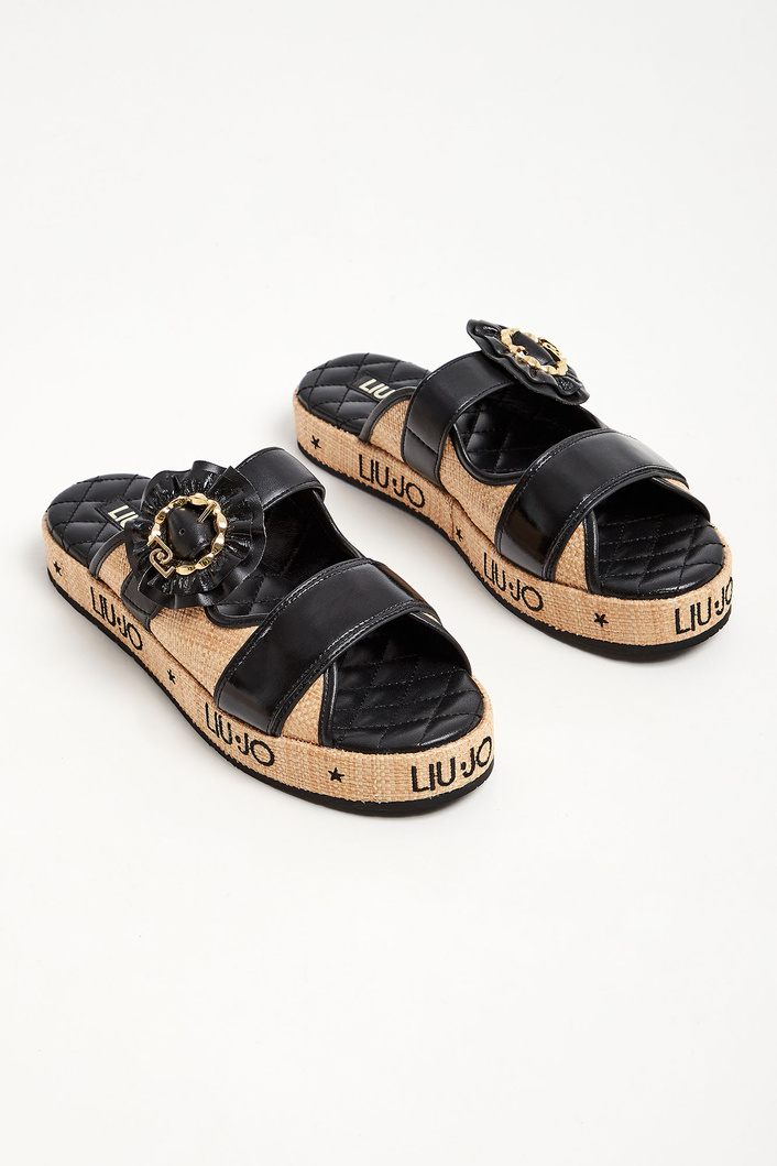Klapki skórzane LIU JO
