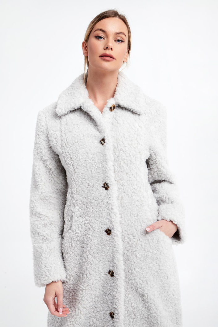 Płaszcz damski wełniany SAMSØE SAMSØE