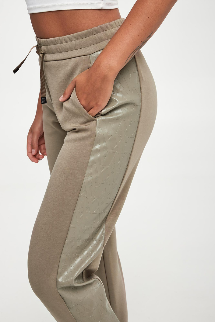 Spodnie dresowe damskie logowane ARMANI EXCHANGE