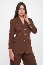 Marynarka damska z lnem MLSCACHI MARELLA SPORT