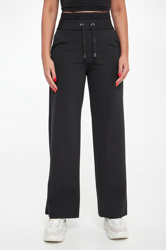 Spodnie damskie z logowanym ściągaczem SPORTALM