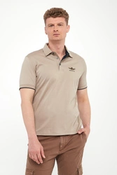 Polo męskie z haftem AERONAUTICA MILITARE