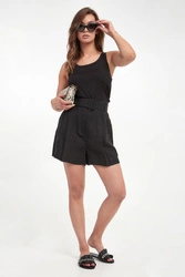 Spodenki damskie lniana Panama MARELLA