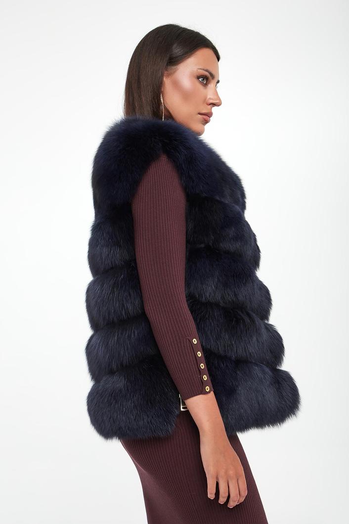 Kamizelka damska futrzana z lisa SUPREMA