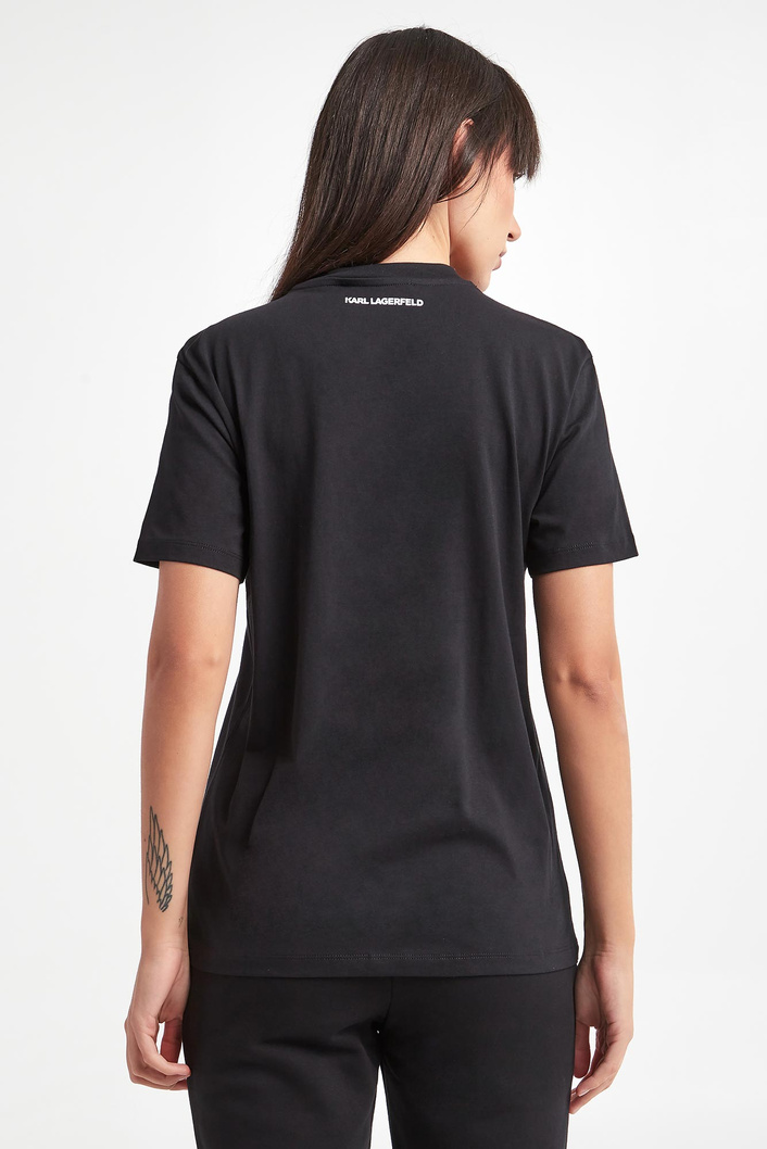 T-shirt damski KARL LAGERFELD