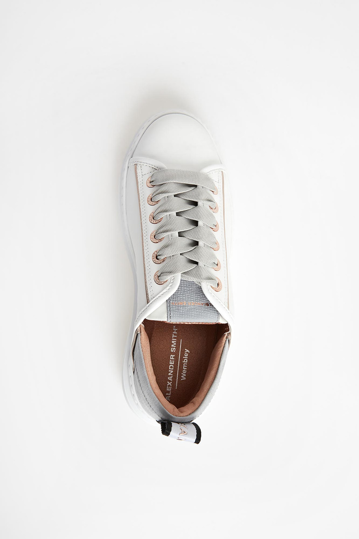 Sneakersy damskie skórzane Wembley Woman ALEXANDER SMITH