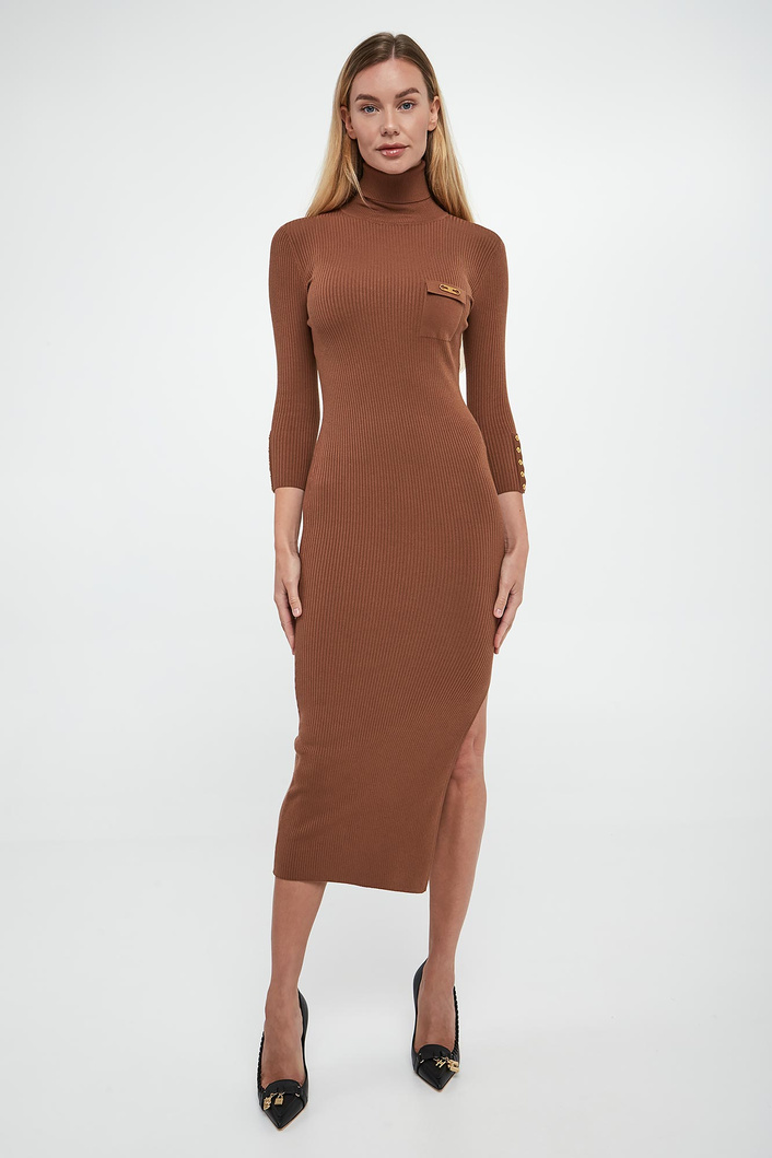 Sukienka z jedwabiem ELISABETTA FRANCHI