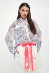 Koszula damska z lyocellem TWINSET ACTITUDE