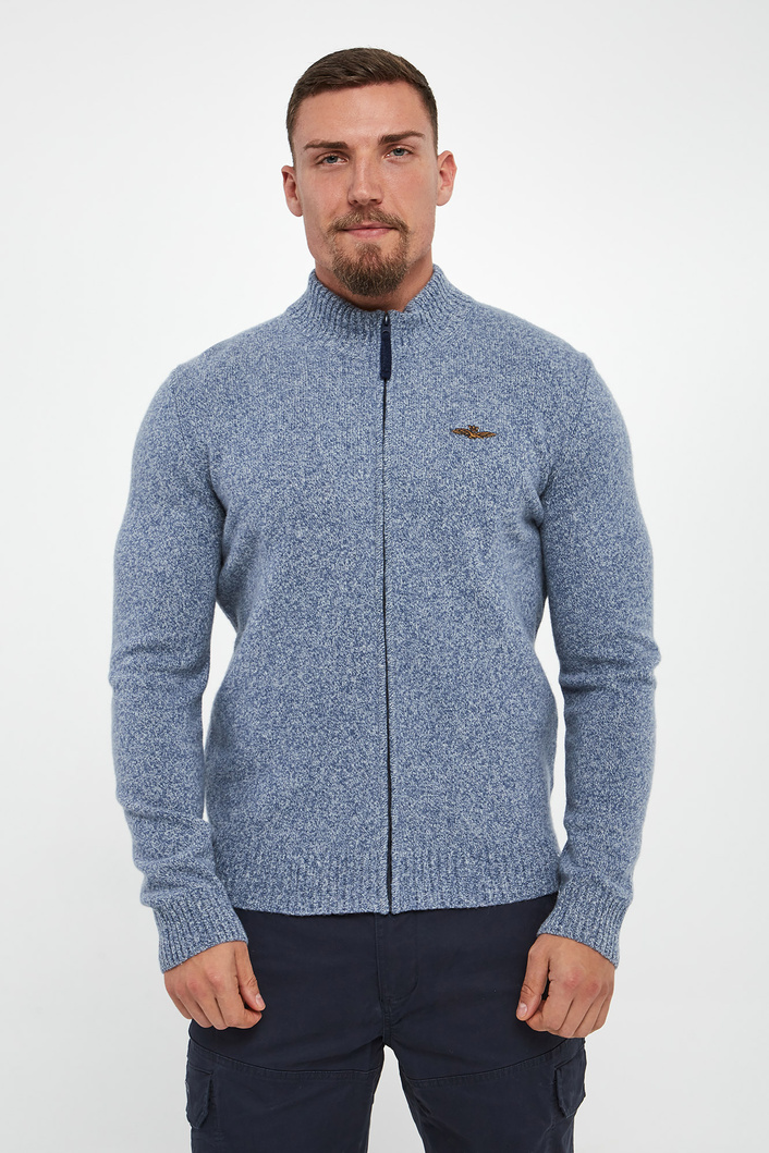 Sweter męski wełniany AERONAUTICA MILITARE