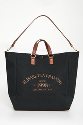 Torebka płócienny shopper ELISABETTA FRANCHI