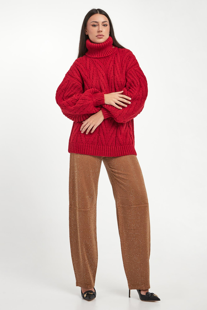 Sweter damski z golfem ELISABETTA FRANCHI