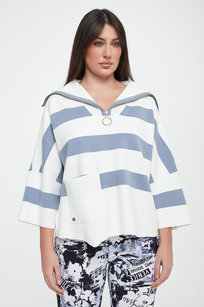 Sweter damski z golfem JOSEPH RIBKOFF