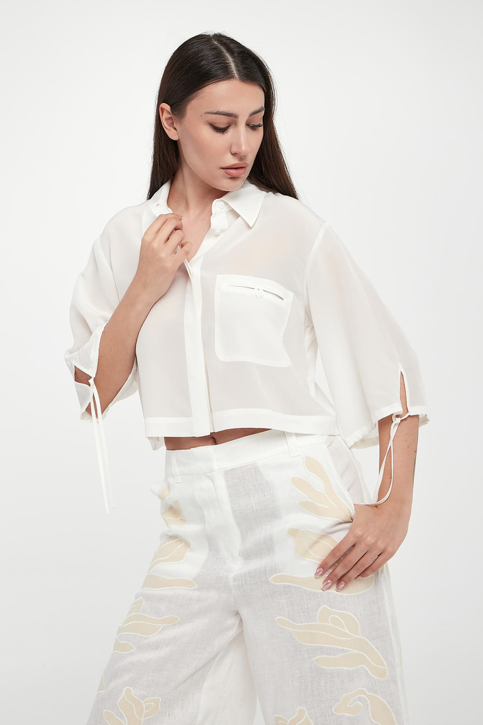 Koszula damska jedwabna Scocca MARELLA