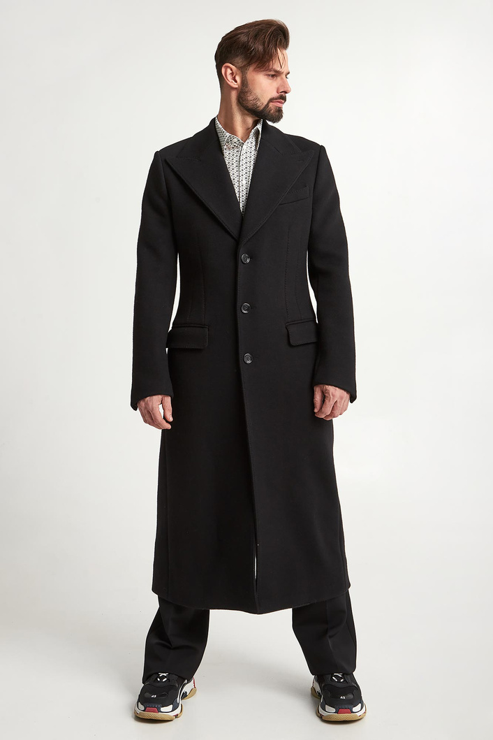 Płaszcz męski wełniany DOLCE & GABBANA