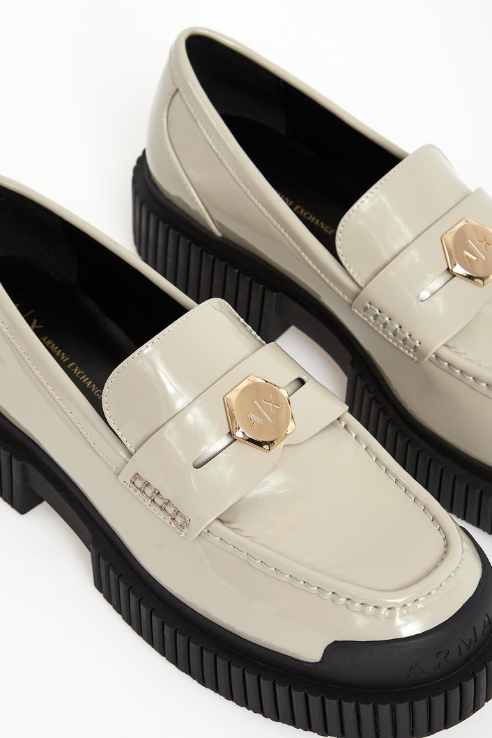 Loafersy damskie ARMANI EXCHANGE