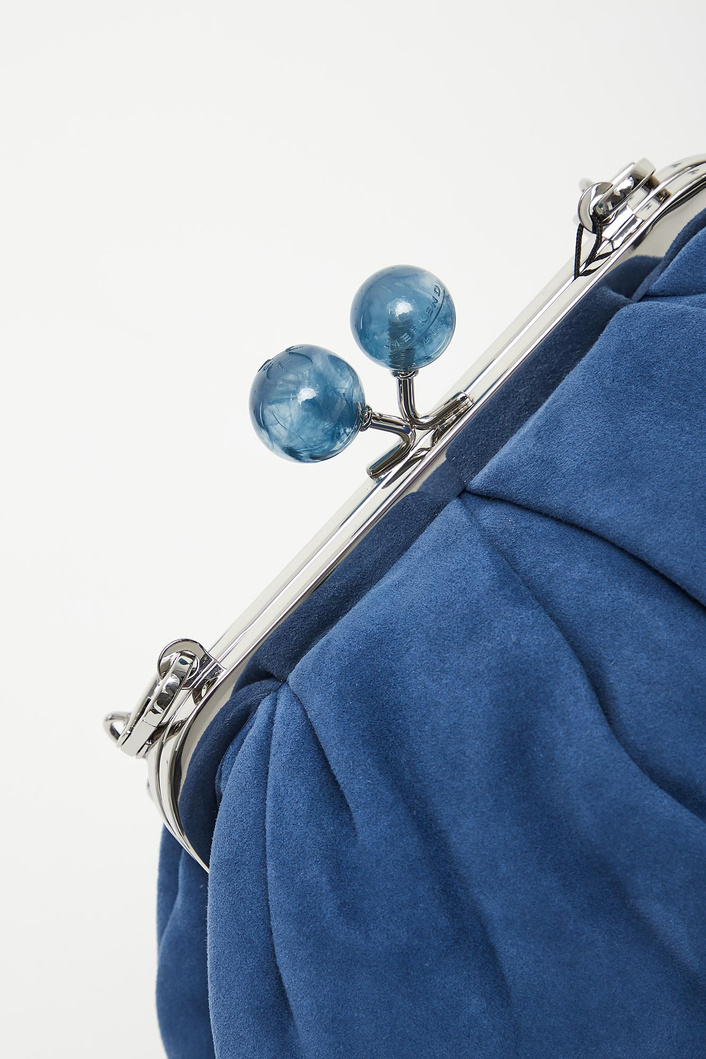 Torebka damska zamszowa Pasticcino Valois WEEKEND MAX MARA