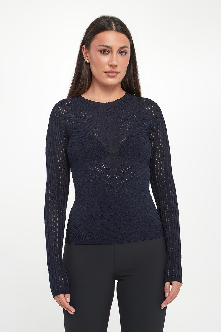 Sweter damski ażurowy TWINSET