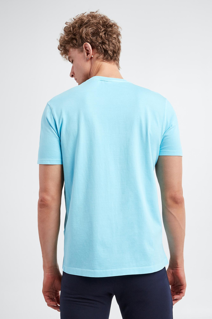 T-shirt męski z logo PAUL&SHARK