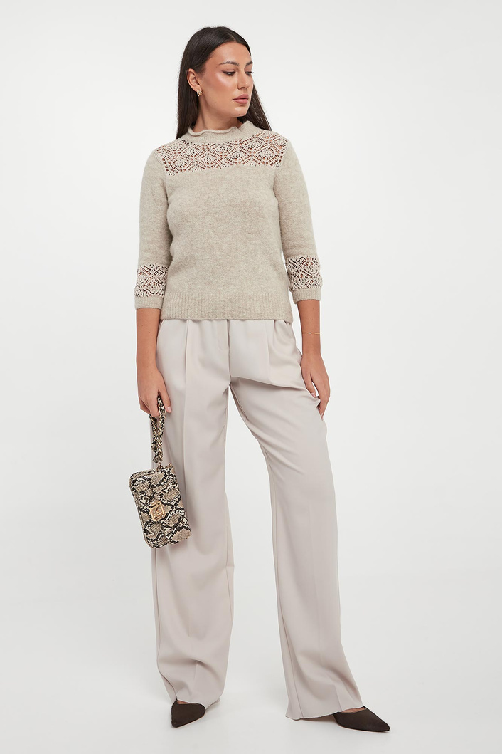 Sweter damski z alpaki Verace MARELLA MONOCHROME