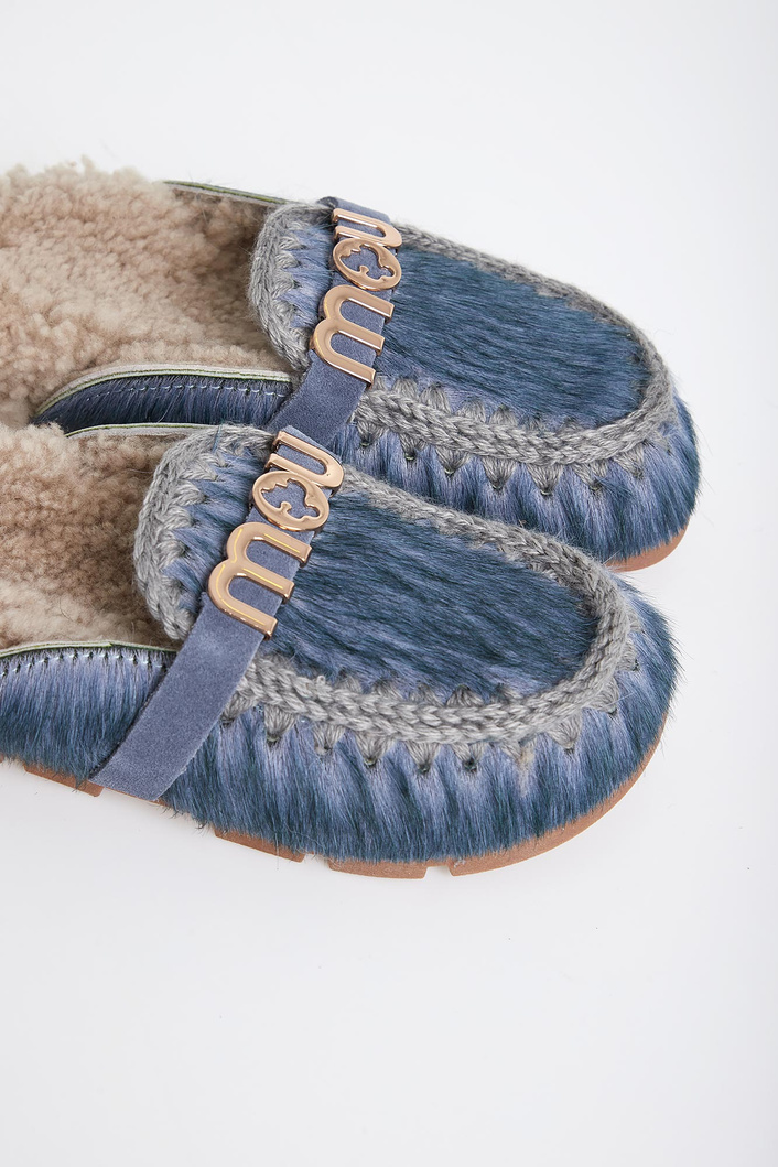 Klapki damskie mule Winter Bio MOU