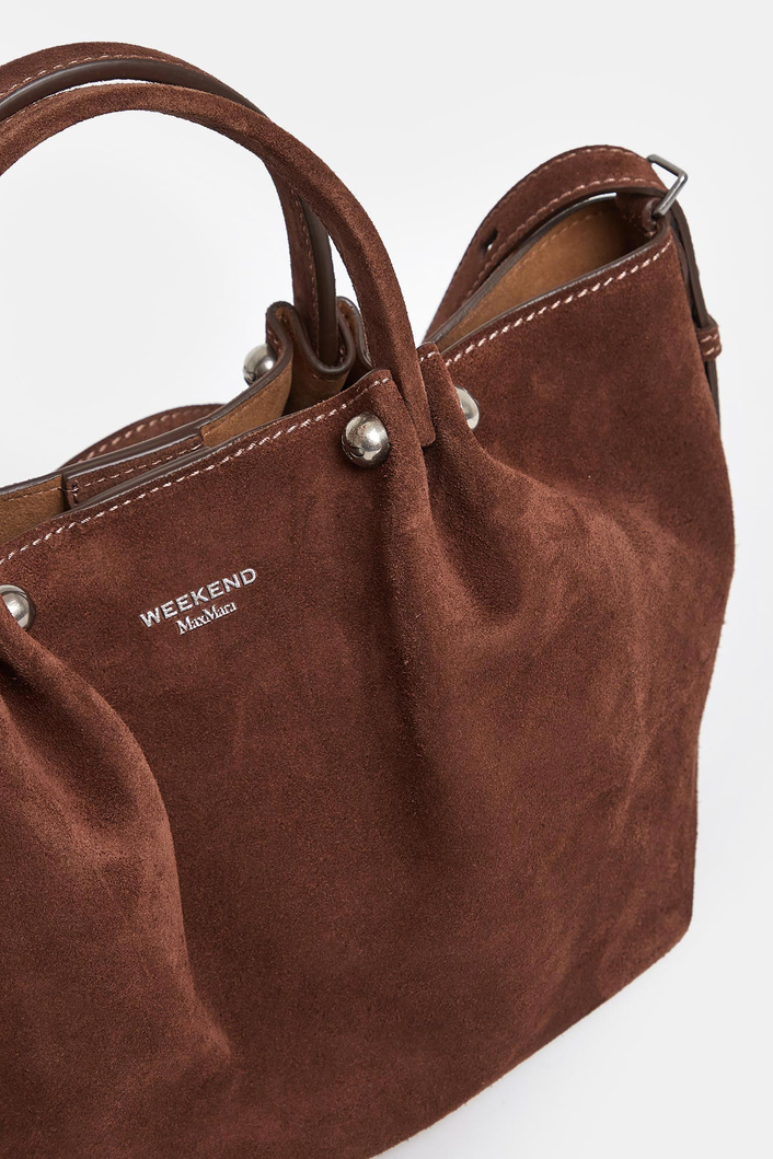 Torebka zamszowa Rio WEEKEND MAX MARA