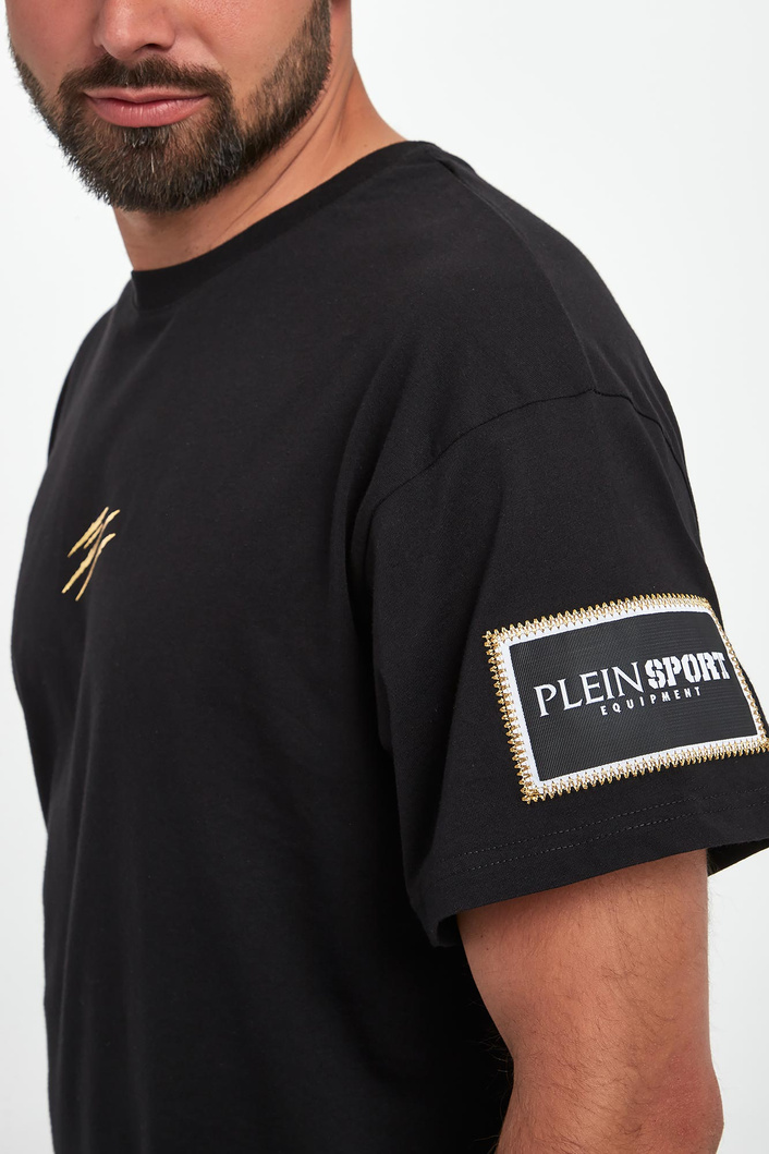 T-shirt męski z logo PLEIN SPORT