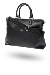 Torba skórzana aktówka EMPORIO ARMANI