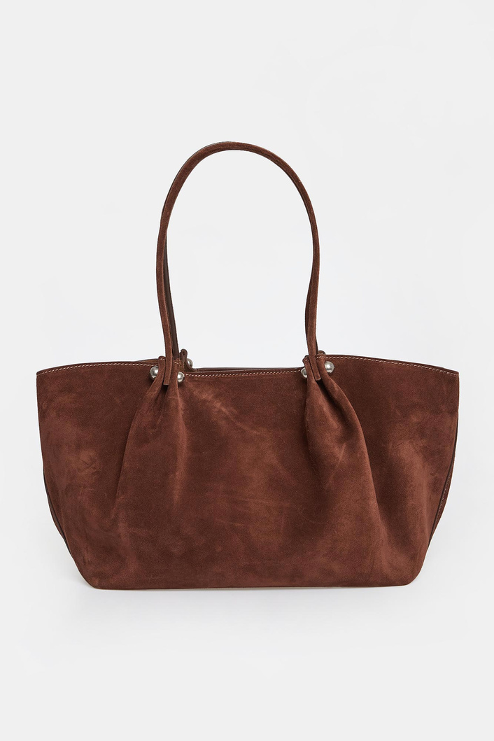 Torebka zamszowa Pesi WEEKEND MAX MARA