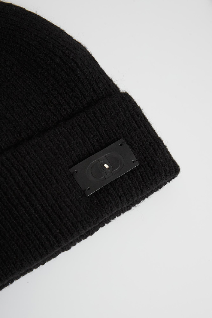 Komplet damski szal + czapka z wełną LIU JO