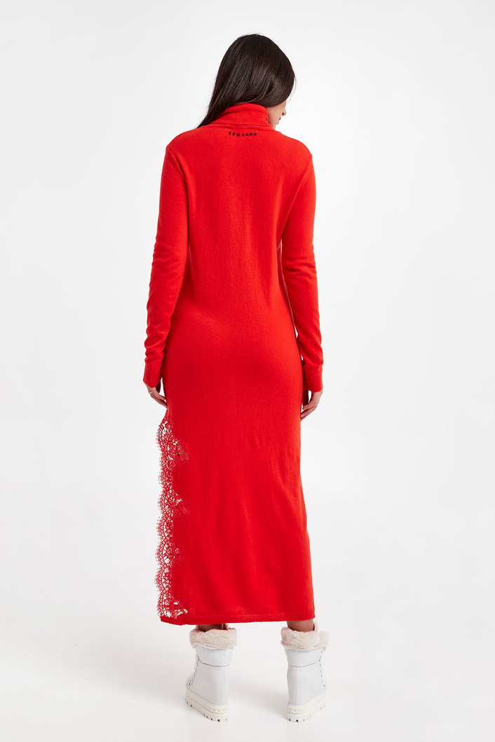 Sukienka kaszmirowa ERMANNO FIRENZE