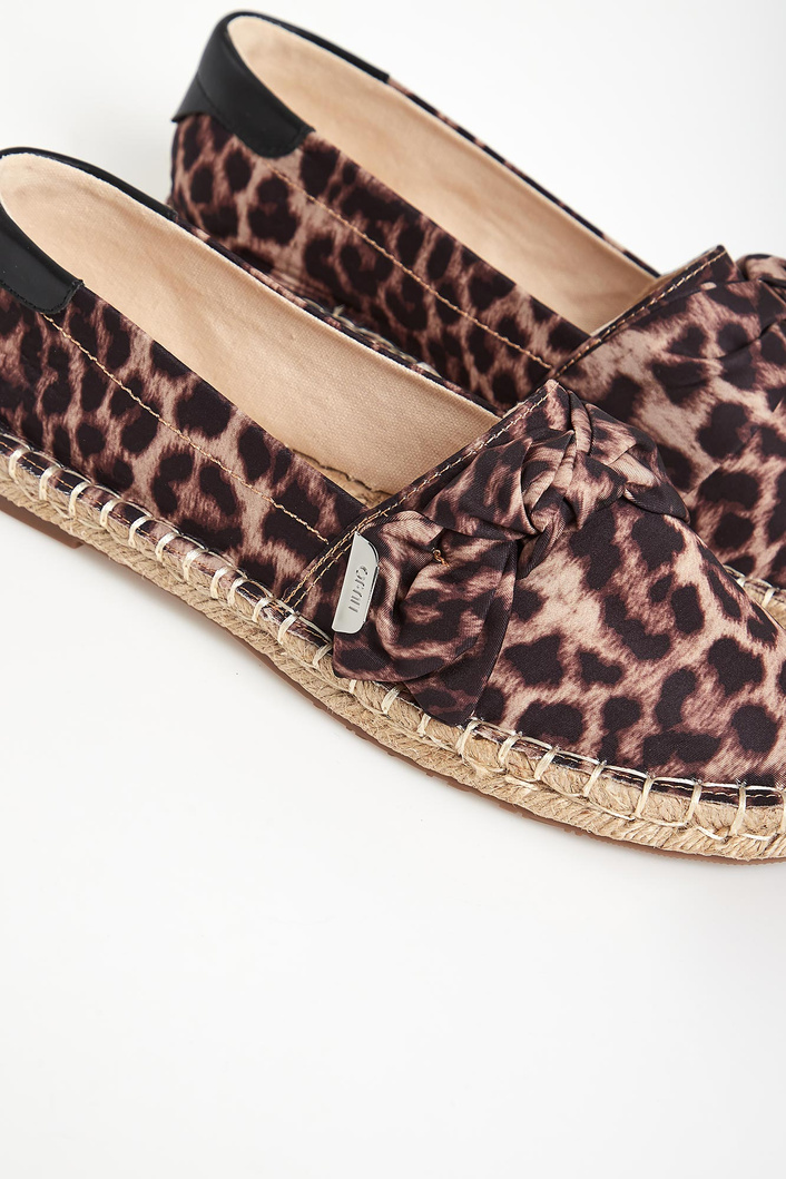 Espadryle damskie w panterkę LIU JO