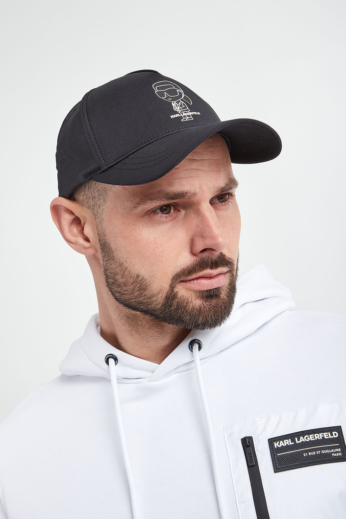 Czapka z daszkiem męska KARL LAGERFELD