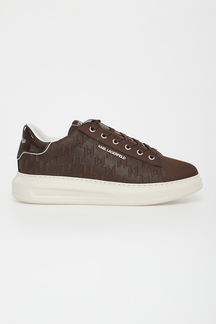 Sneakersy męskie skórzane KARL LAGERFELD