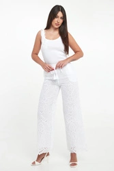 Spodnie damskie ażurowe ERMANNO FIRENZE