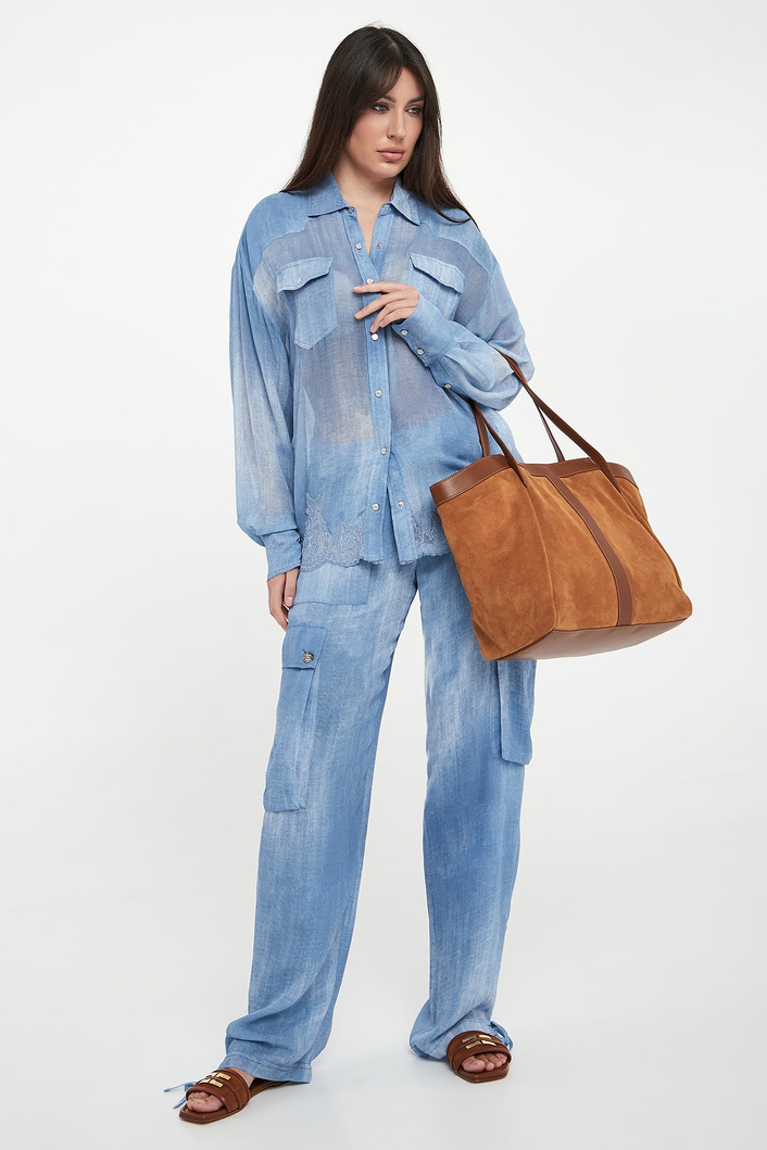 Spodnie damskie cargo ERMANNO FIRENZE