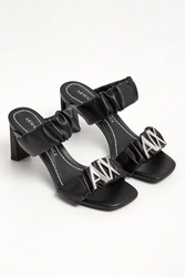 Klapki na obcasie ARMANI EXCHANGE