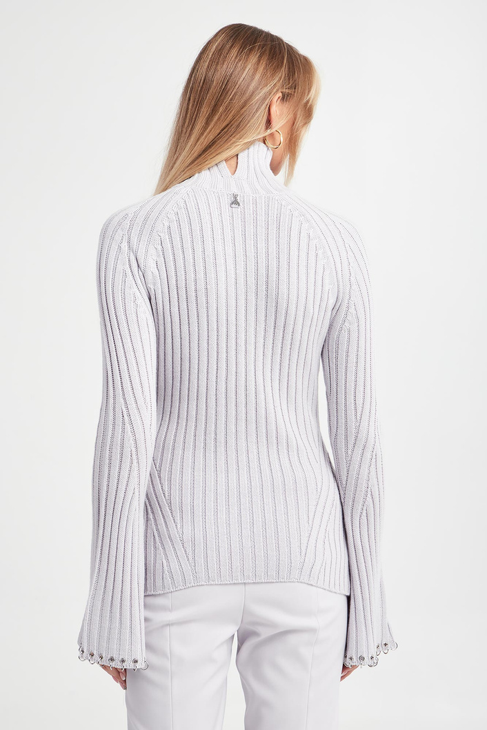 Sweter damski z golfem PATRIZIA PEPE