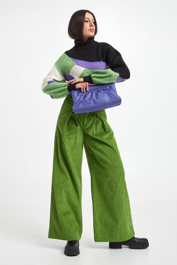 Golf damski z wełną alpaki GESTUZ