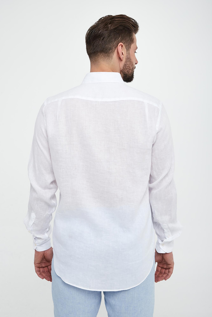 Koszula męska lniana PAUL&SHARK