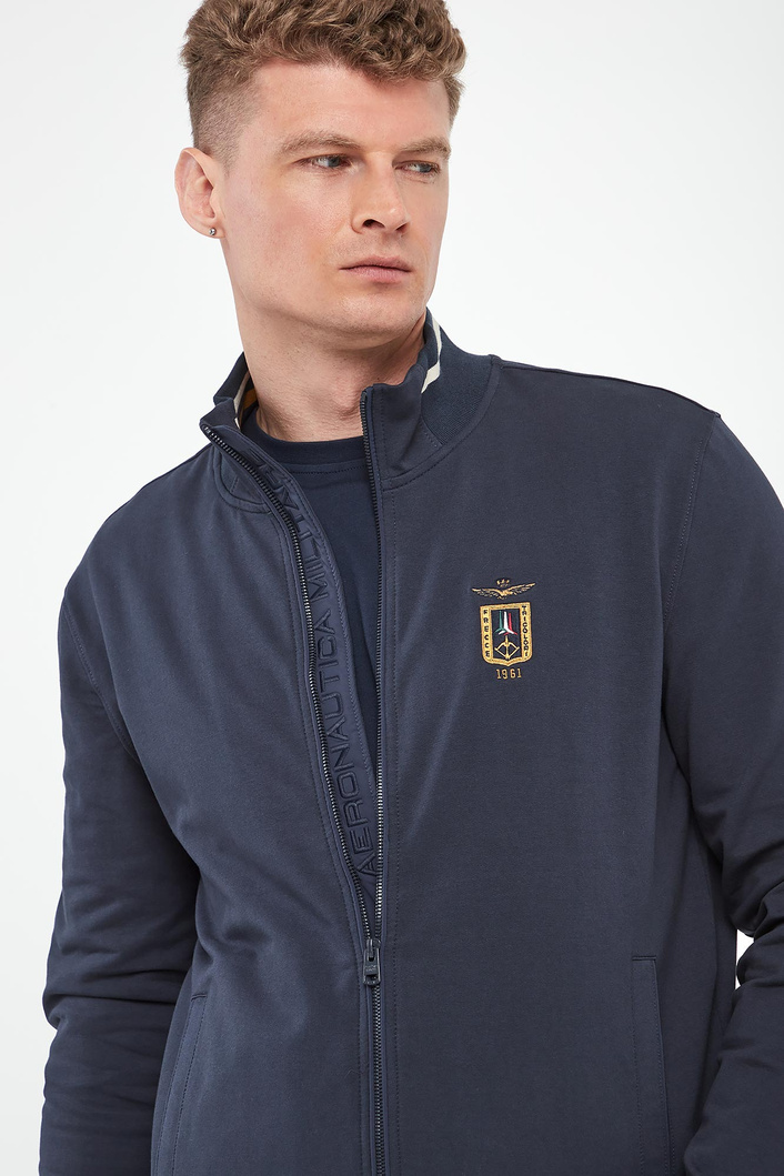 Bluza męska ze stójką AERONAUTICA MILITARE